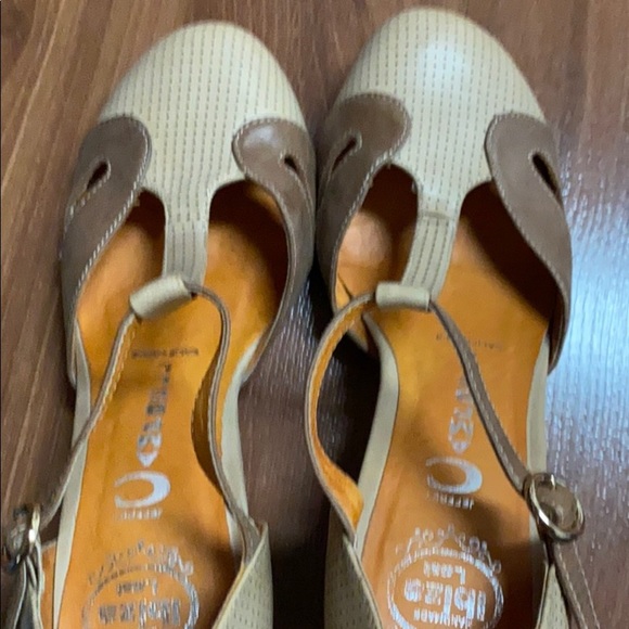 Jeffrey Campbell Leather Retro T Strap Shoes - Picture 12 of 16